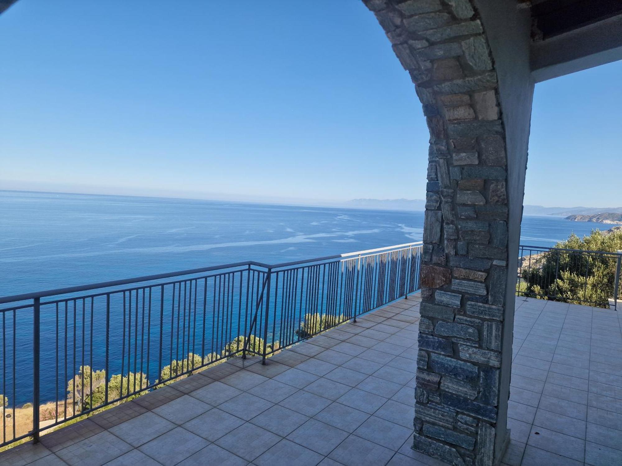 Villa Aegean Balcony Akhladherí Exterior photo