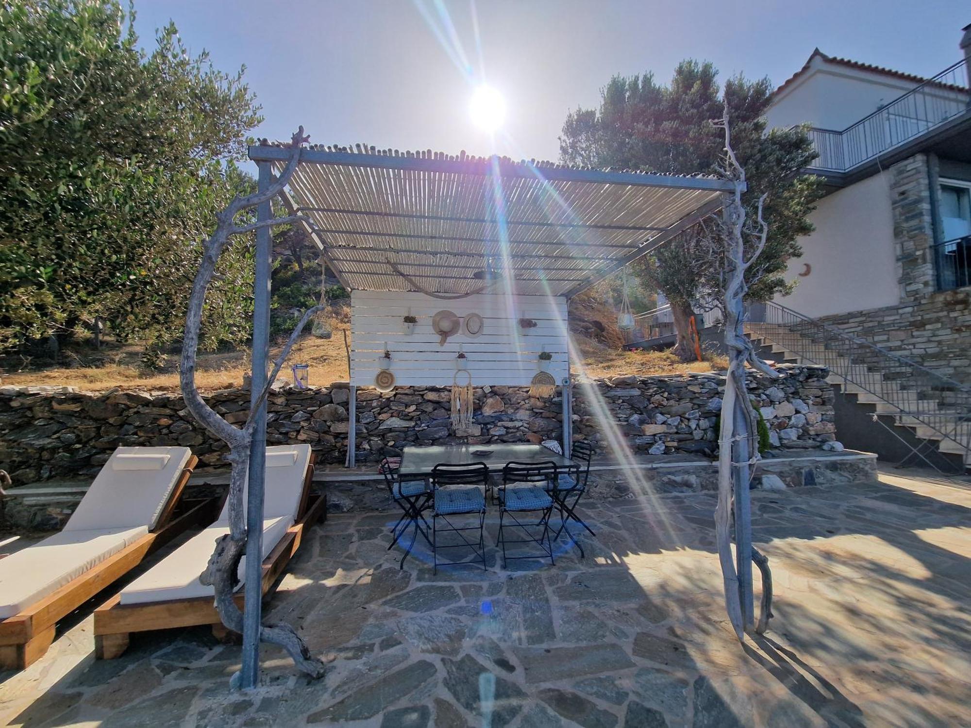 Villa Aegean Balcony Akhladherí Exterior photo