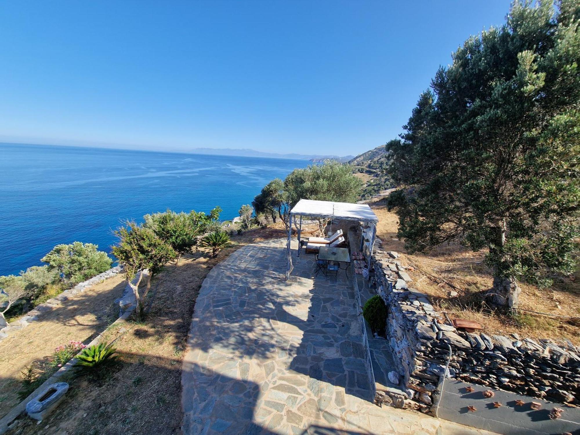 Villa Aegean Balcony Akhladherí Exterior photo