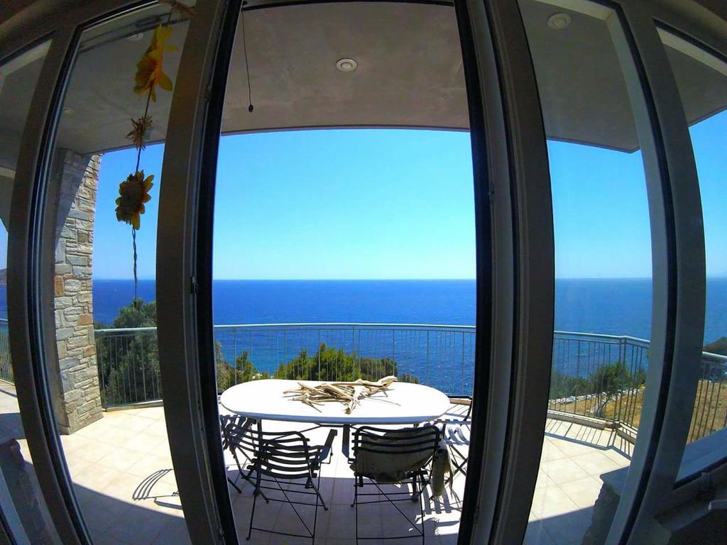 Villa Aegean Balcony Akhladherí Exterior photo